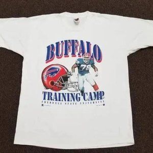 Used 1998 Buffalo Bills Shirt, Large Buffalo Bills Shirt, 90s Bills Shirt